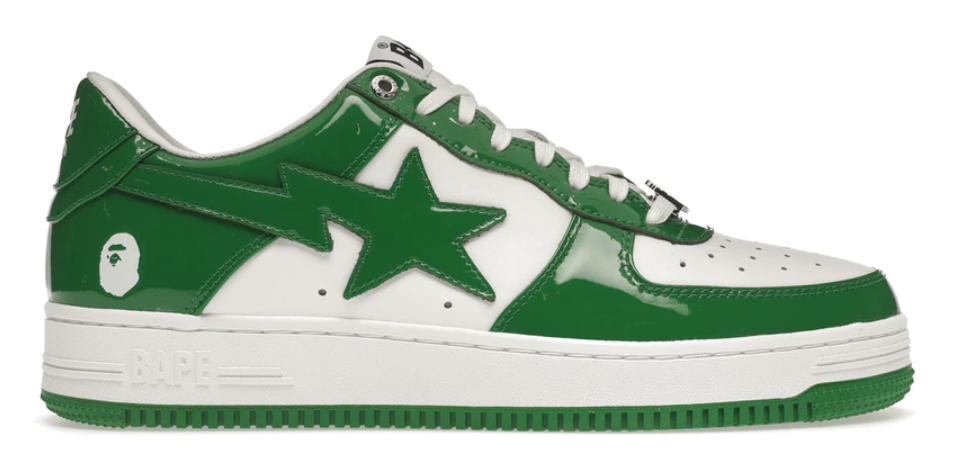 A Bathing Ape Bape Sta Low Green AMERICAN DREAM – Levitate Sneaker