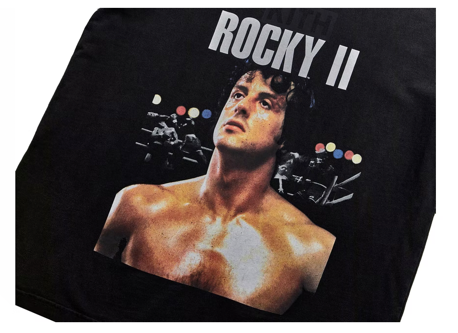 Kith Rocky II Vintage Tee Black PALISADES