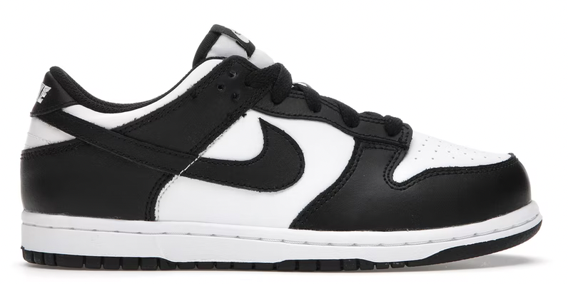 Nike Dunk Low Retro White Black (PS)