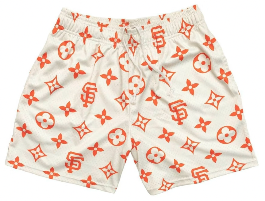 Bravest Studios 2021 SF Shorts Cream PALISADES