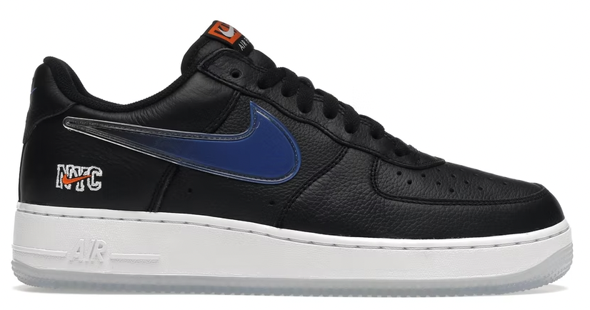 Nike Air Force 1 Low Kith Knicks Away Black PALISADES