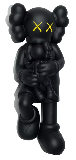 KAWS Holiday Singapore Vinyl Figure Black AMERICAN DREAM