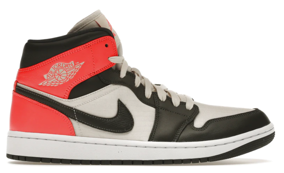 Jordan 1 Mid Newsprint Light Orewood Brown (Women's) PALISADES