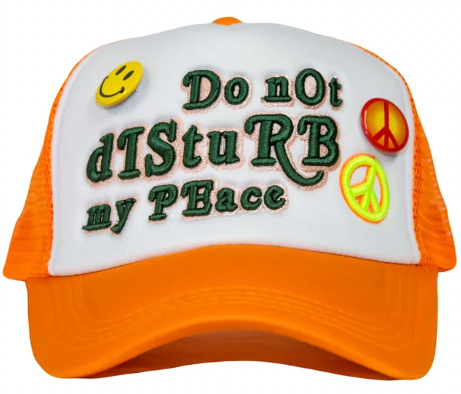 TFG ORANGE DO NOT DISTURB TRUCKER