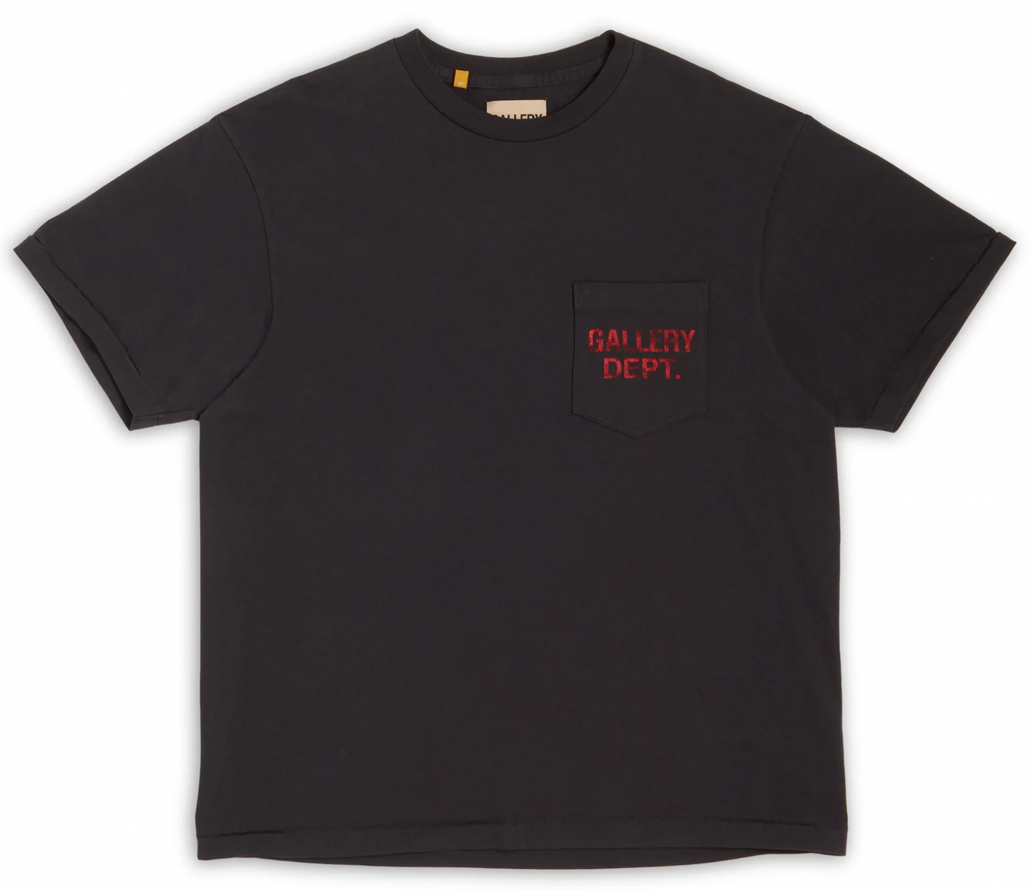 Gallery Dept Logo Pocket Tee Black AMERICAN DREAM