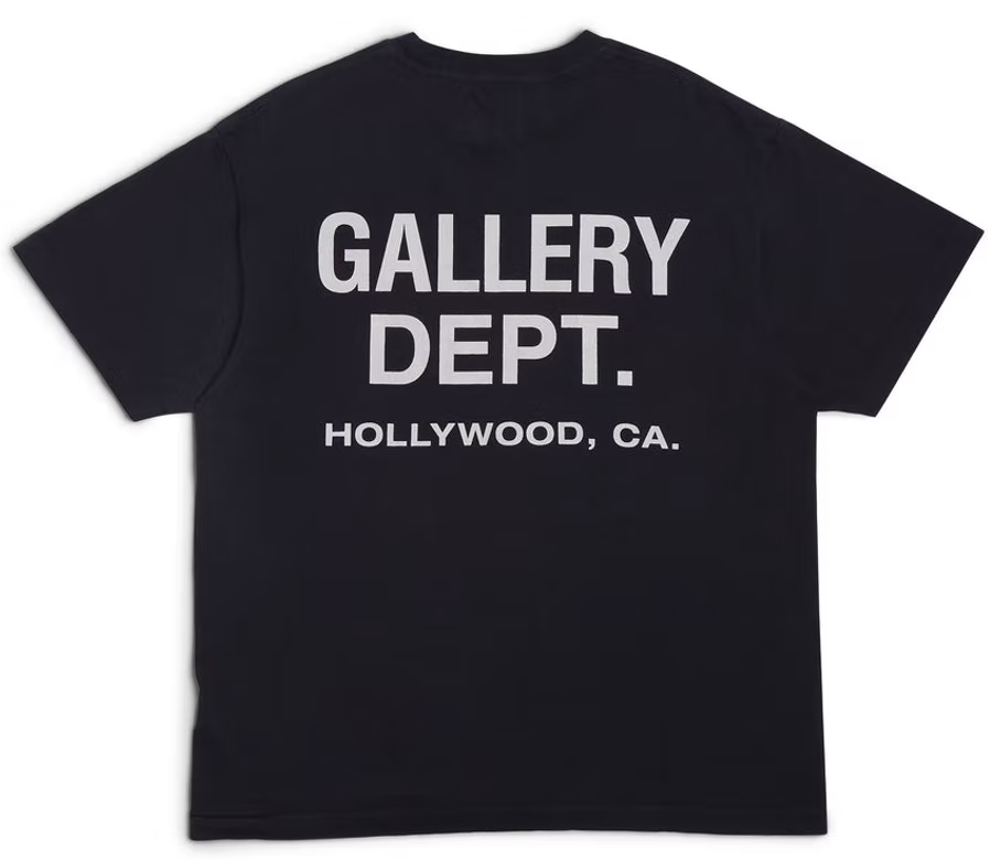Gallery Dept. Souvenir T-Shirt Vintage Black White