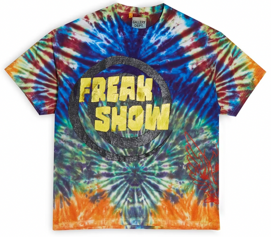 Gallery Dept. Freak Show T-shirt Tie Dye AMERICAN DREAM