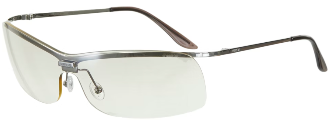 Supreme Velo Sunglasses Silver PALISADES