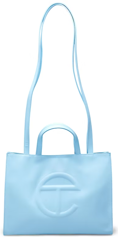 Telfar Shopping Bag Medium Pool Blue P