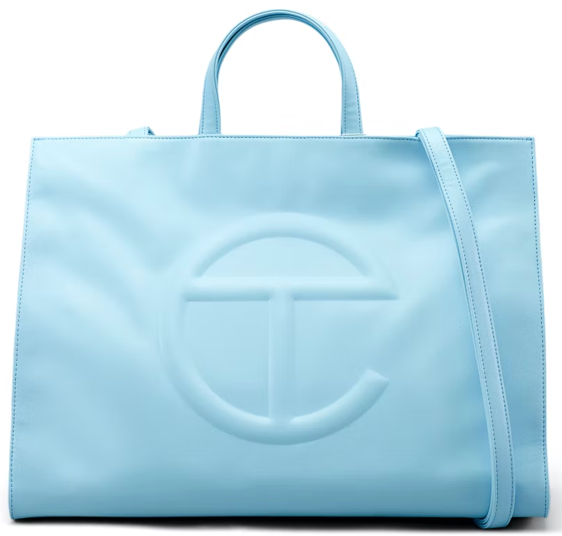Telfar Shopping Bag Large Pool Blue PALISADES