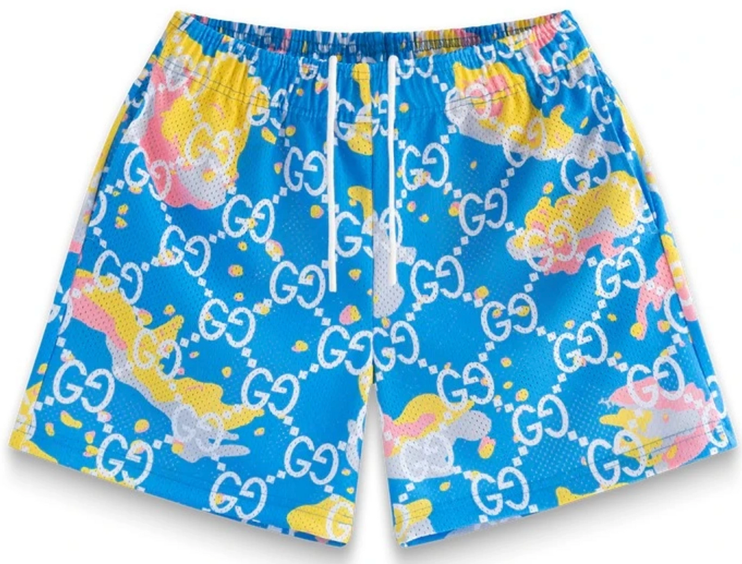 Bravest Studios Blue Cotton Candy Camo Shorts PALISADES