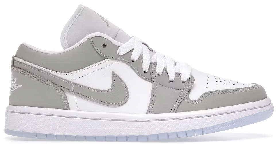 Jordan 1 Low Wolf Grey (Women's) PALISADES