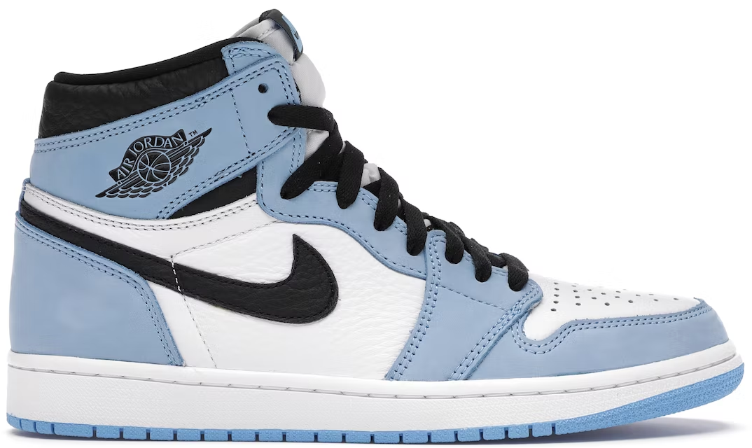 Jordan 1 Retro High White University Blue Black PALISADES