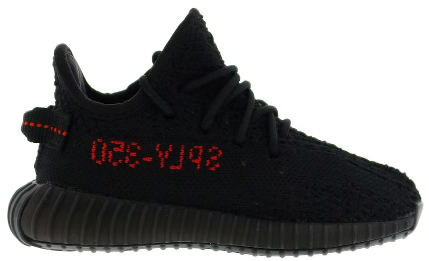 Yeezy Boost 350 V2 Black Red (Infant) PALISADES