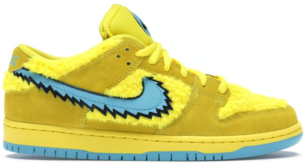 Nike SB Dunk Low Grateful Dead Bears Opti Yellow PALISADES