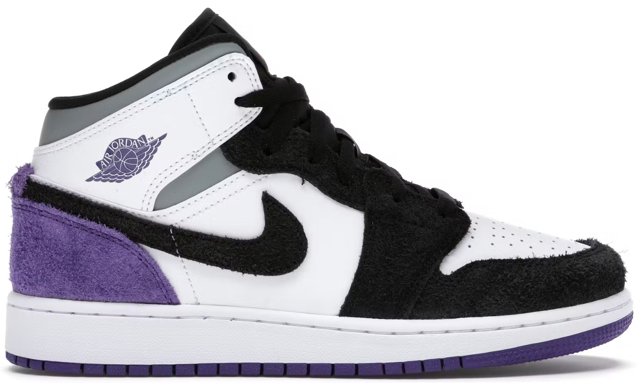 Jordan 1 Mid SE Purple (GS) PALISADES