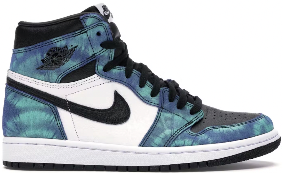 Jordan 1 Retro High Tie Dye (Women's) PALISADES