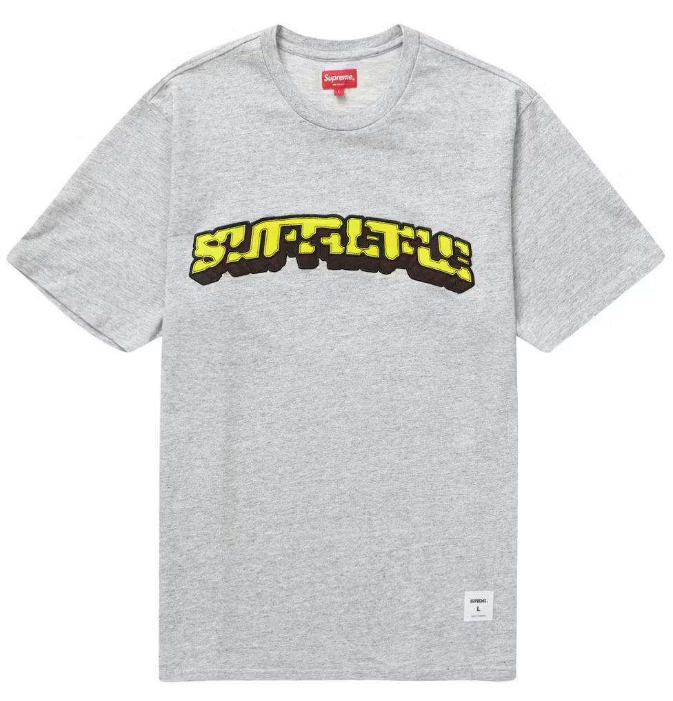 Supreme Block Arc S/S Top Heather Grey AMERICAN DREAM