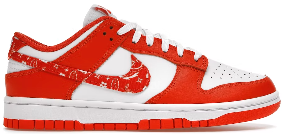 Nike Dunk Low Essential Paisley Pack Orange (Women's) PALISADES