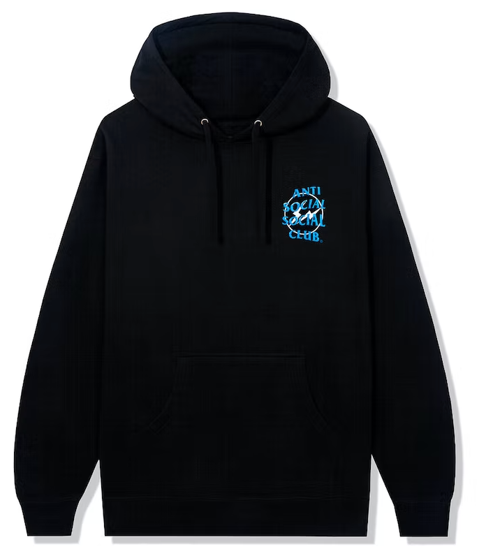 Anti Social Social Club x Fragment Precious Petals Hoodie (FW22) Black Blue