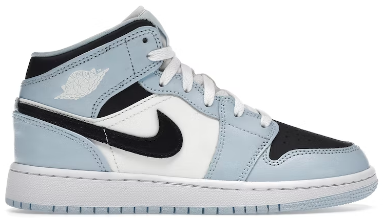 Jordan 1 Mid Ice Blue (2022) (GS) PALISADES