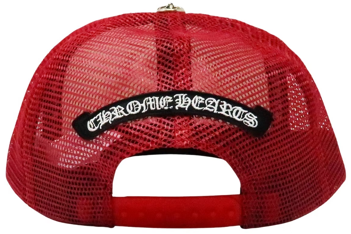 Chrome Hearts King Taco Trucker Hat Red/White PALISADES