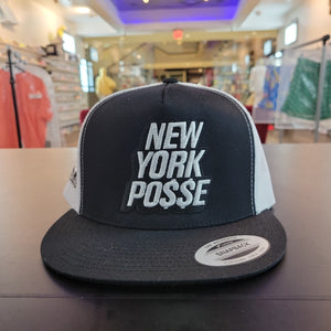 NY POSSE REGULAR BLACK FACE/WHITE MESH PALISADES