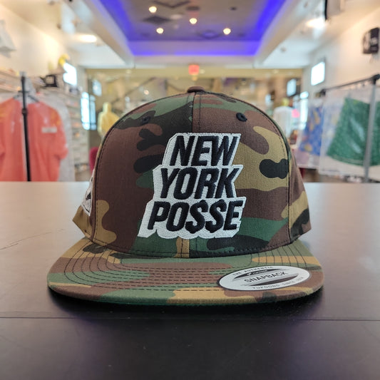 NY POSSE REVERSE DARK CAMO SNAPBACK PALISADES