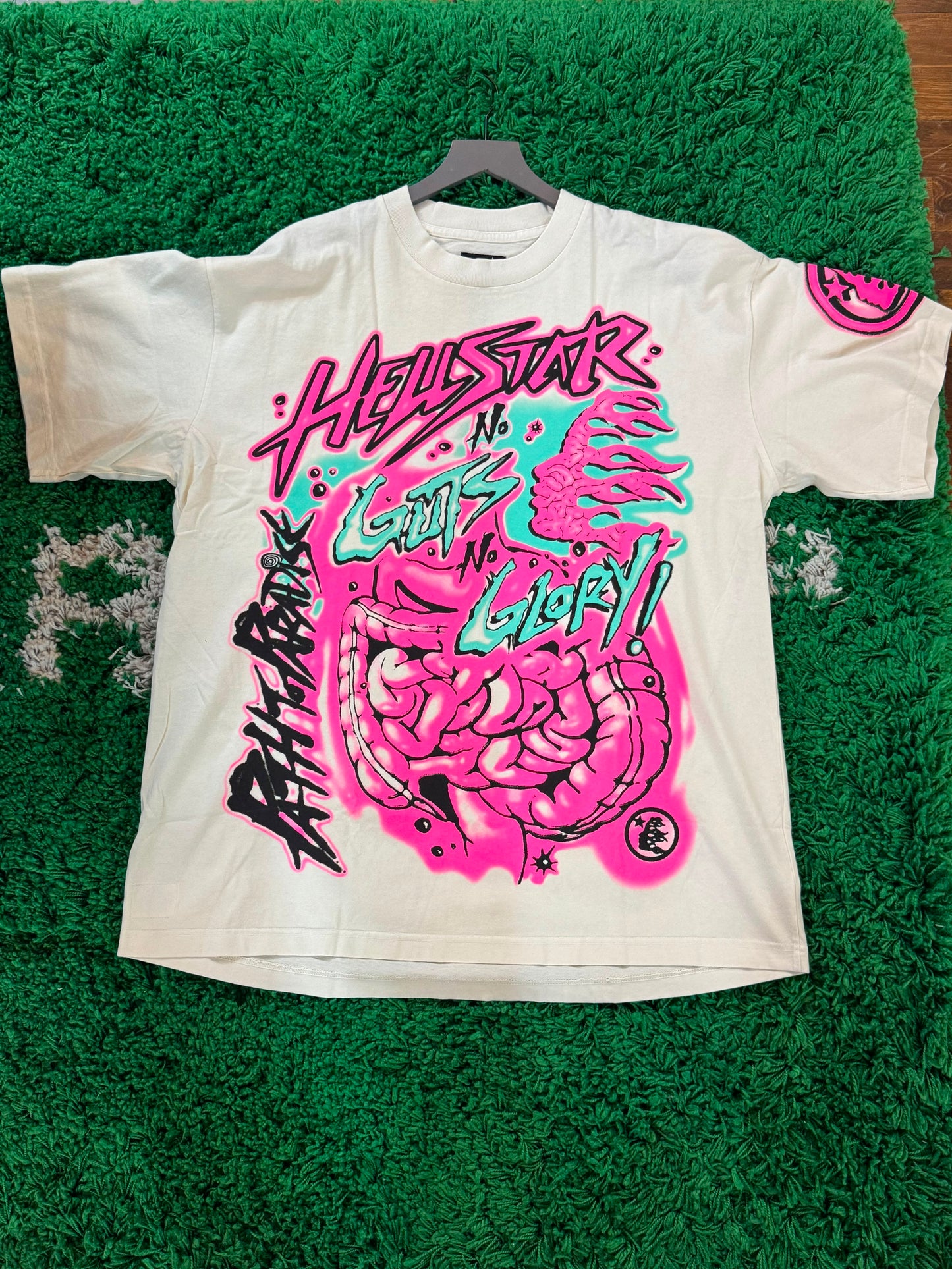 Hellstar No Guts No Glory T-Shirt White
