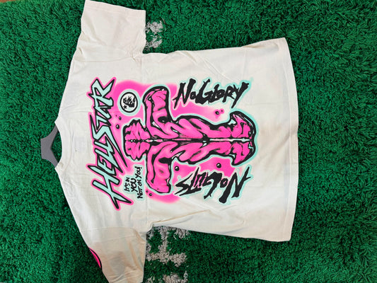 Hellstar No Guts No Glory T-Shirt White