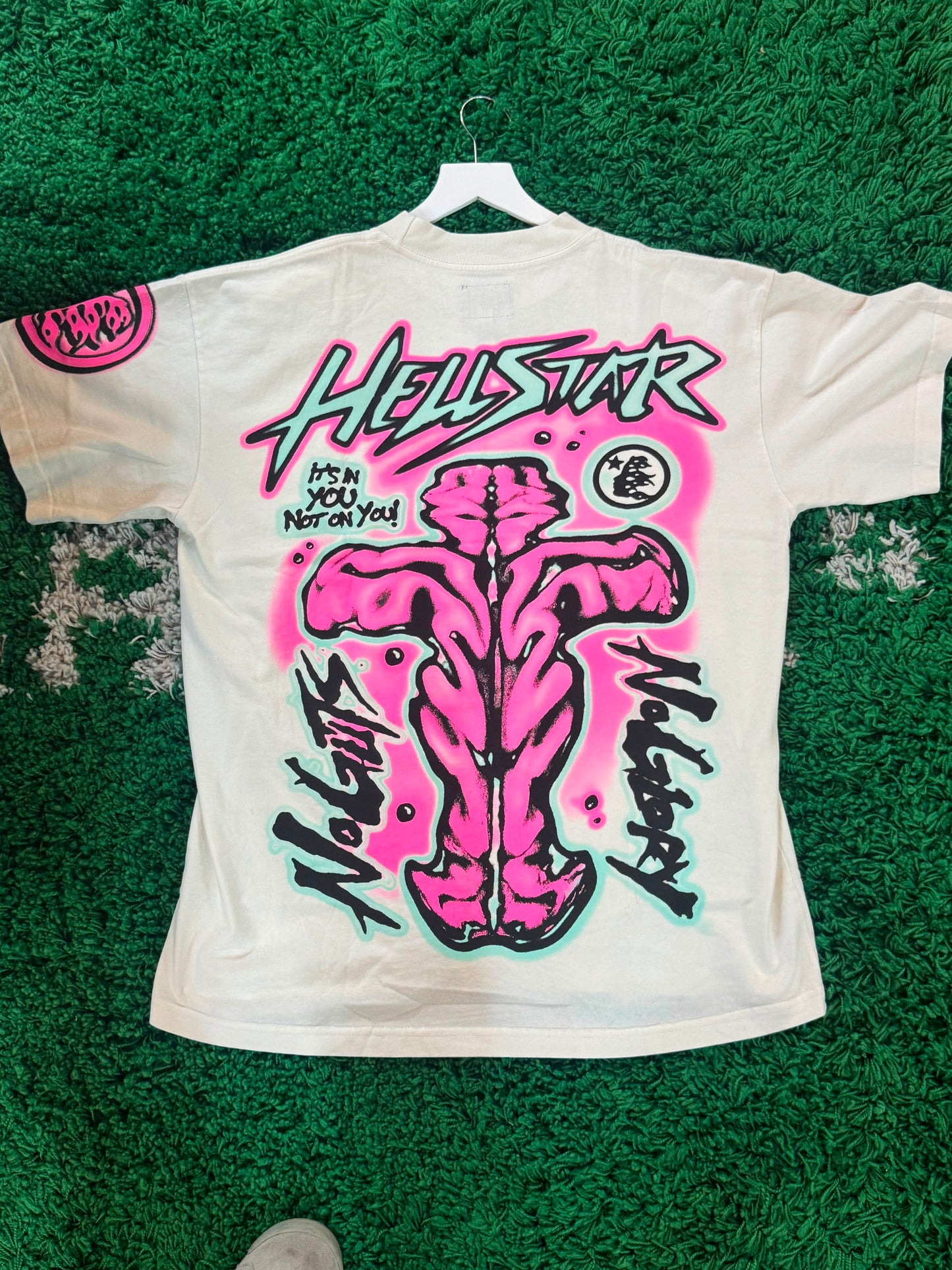 Hellstar No Guts No Glory T-Shirt White