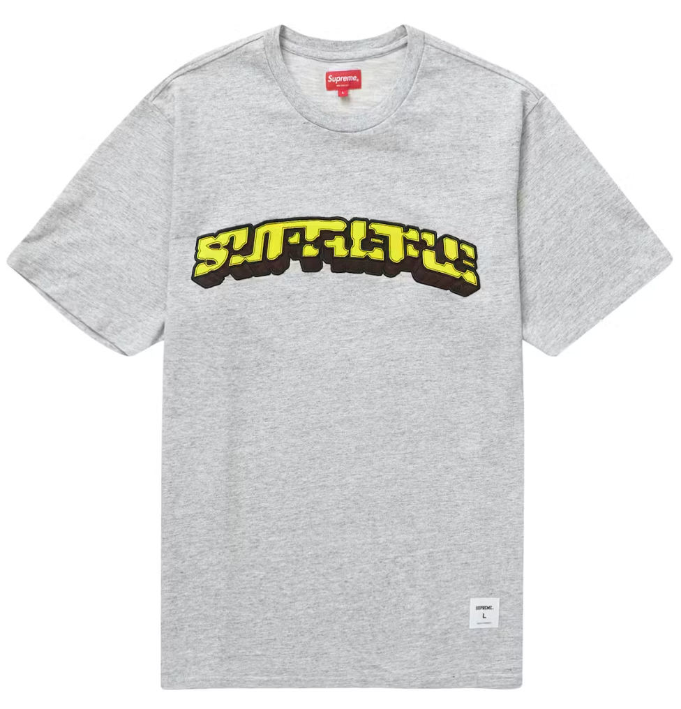Supreme Block Arc S/S Top Heather Grey PALISADES