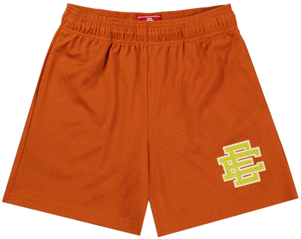 Eric Emanuel EE Basic Short Bombay Brown/Neon Green PALISADES