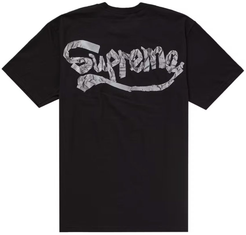 Supreme Tape Tee Black PALISADES