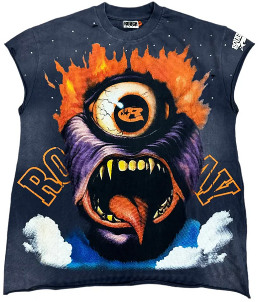 Rough Play Monster Sleeveless Tee Grey PALISADES