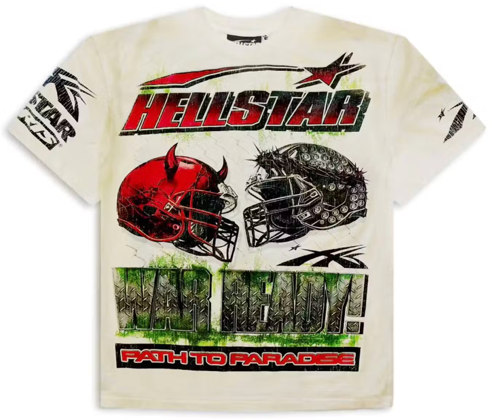 Hellstar War Ready! T-shirt White PALISADES