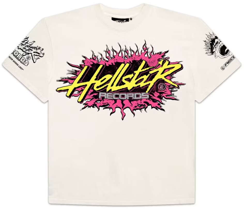 Hellstar Records T-Shirt White PALISADES