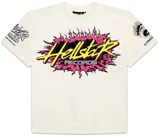 Hellstar Records T-Shirt White PALISADES