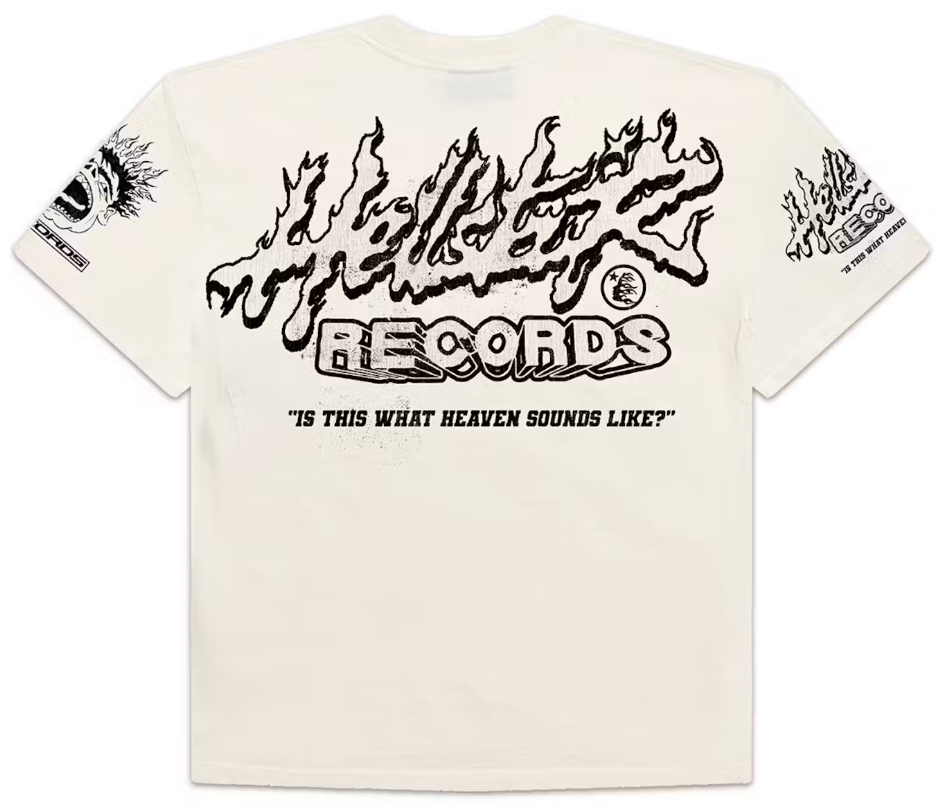 Hellstar Records T-Shirt White PALISADES