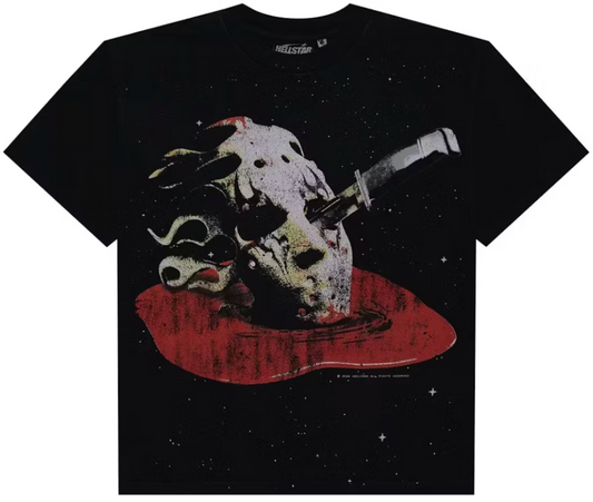Hellstar Killer Mask T-shirt Black PALISADES