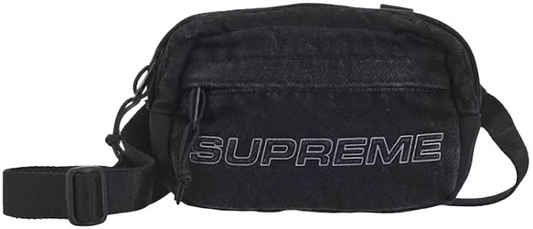 Supreme Denim Mini Shoulder Bag Black PALISADES
