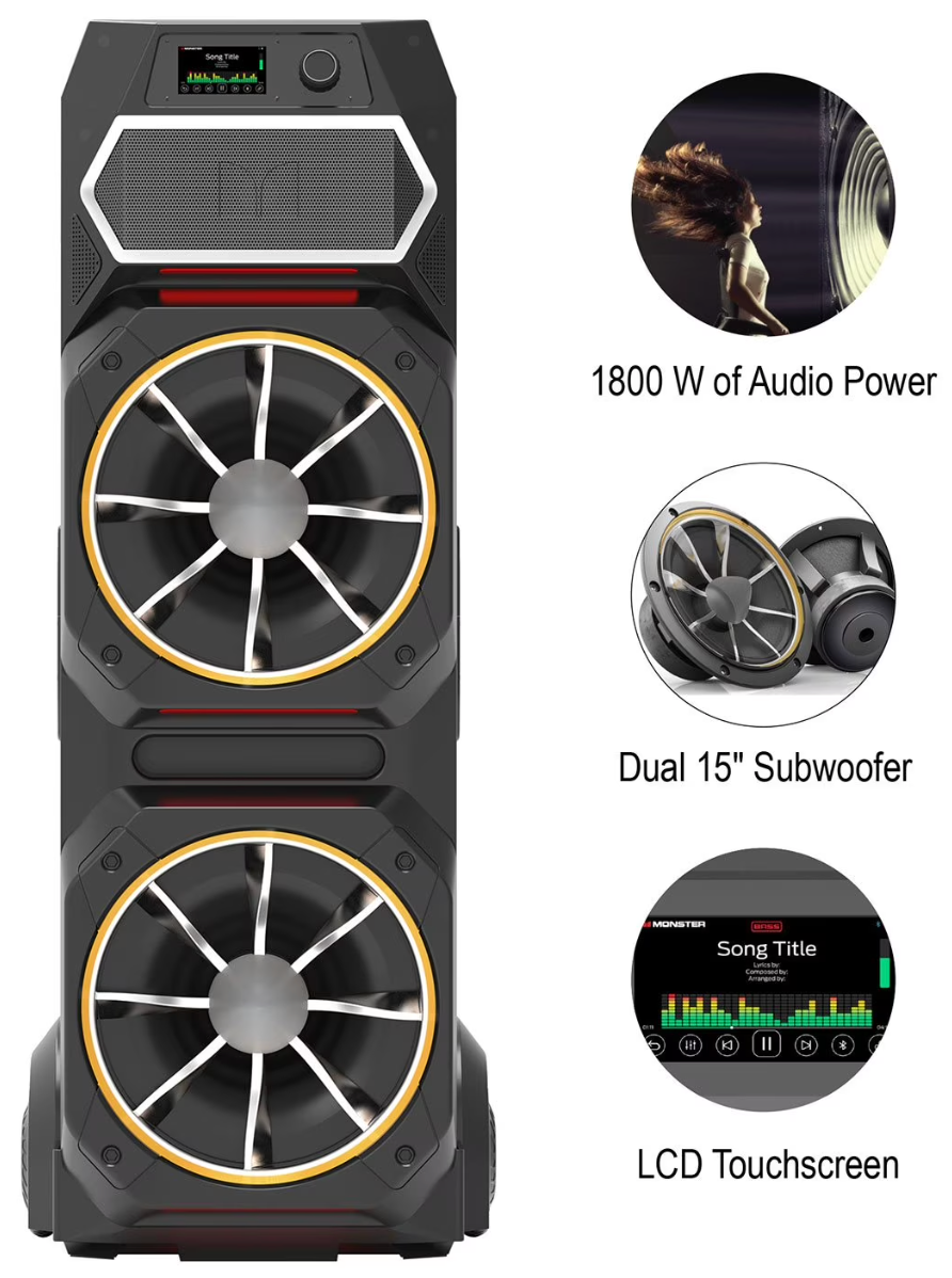 Monster GI30 High-Power Bluetooth Speaker
