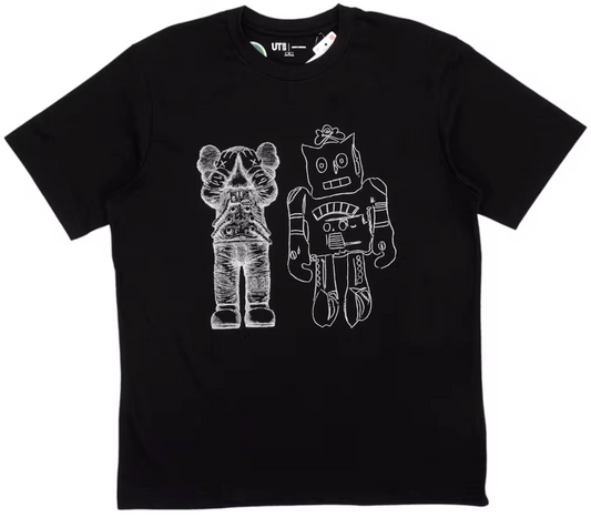 KAWS x Uniqlo Warhol UT Graphic 476351 T-shirt Black PALISADES