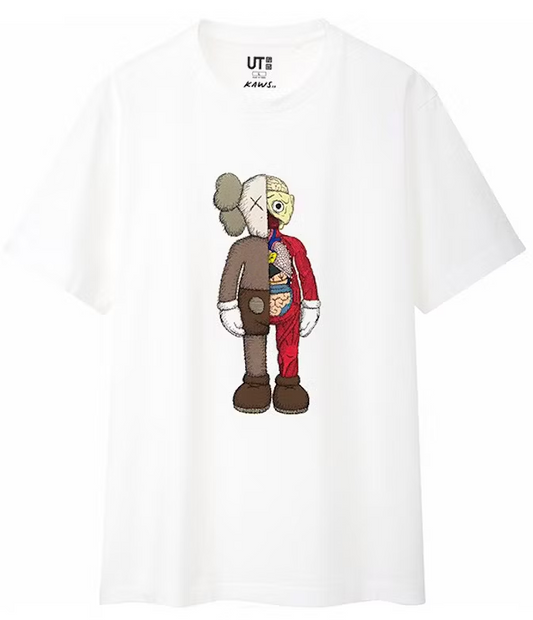 KAWS x Uniqlo Flayed Tee (US Sizing) White PALISADES