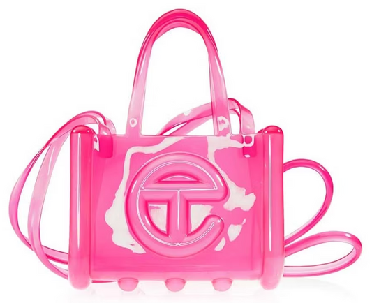 Telfar x Melissa Small Jelly Shopper Clear Pink PALISADES