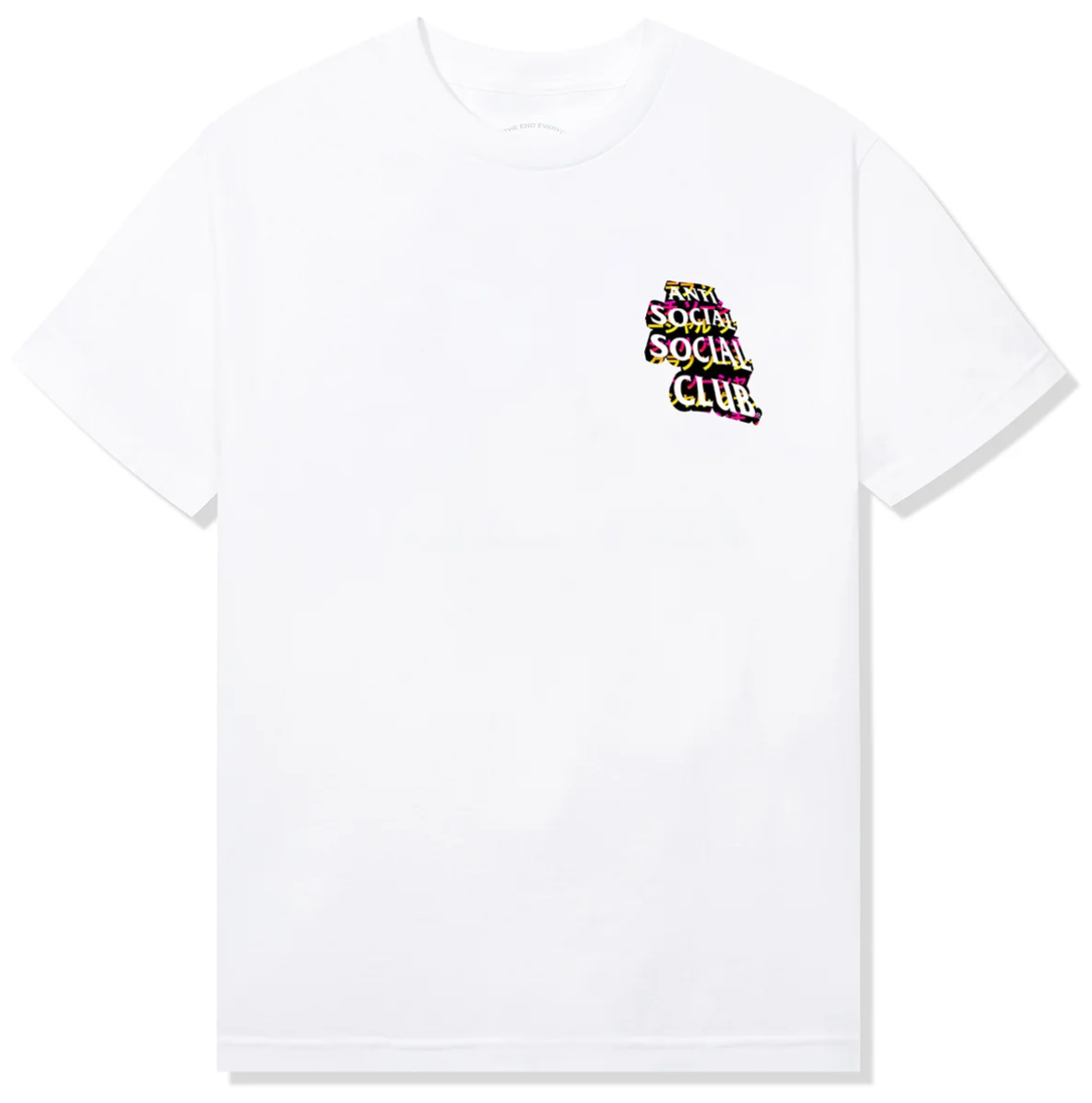 Anti Social Social Club Twisted Quickness Tee White PALISADES