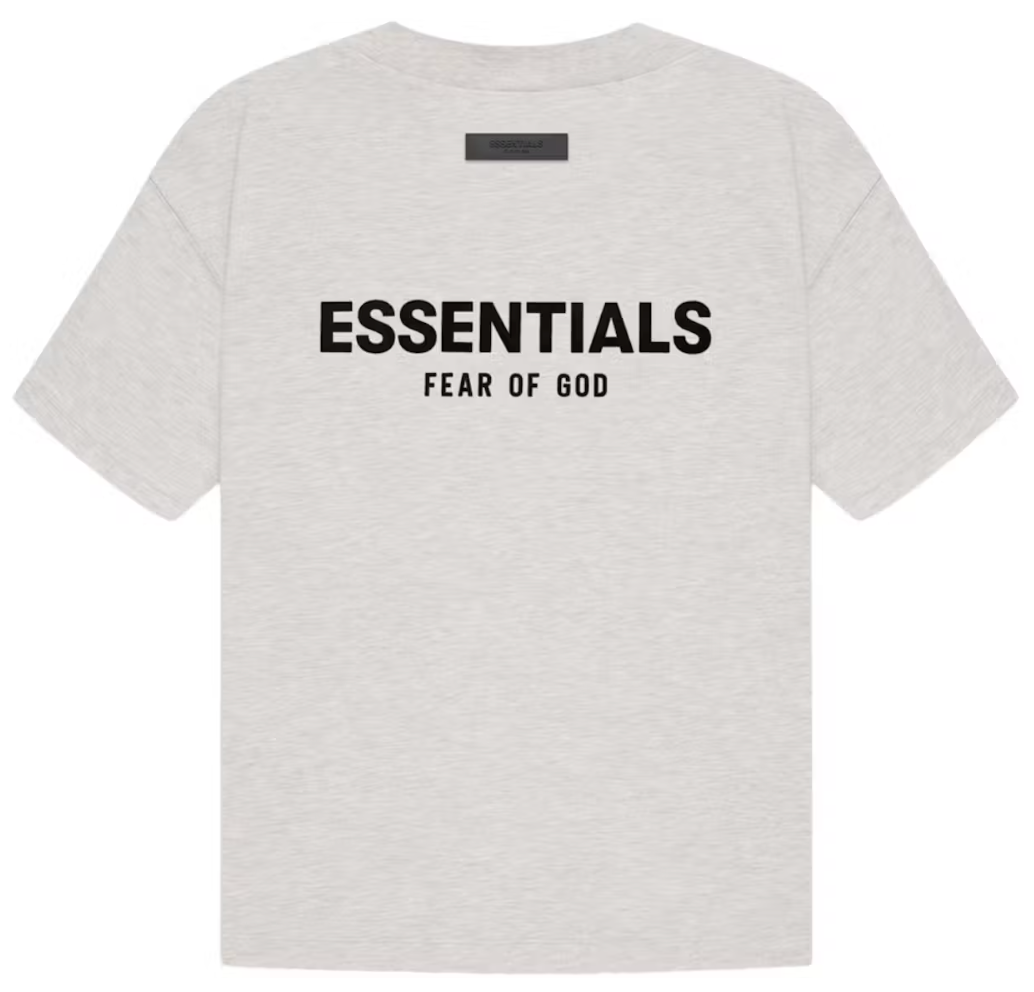 Fear of God Essentials T-shirt (SS22) Light Oatmeal AMERICAN DREAM