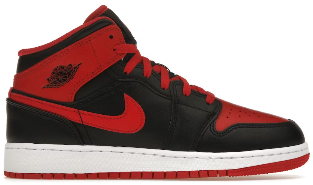 Jordan 1 Mid Alternate Bred (2022) (GS) PALISADES