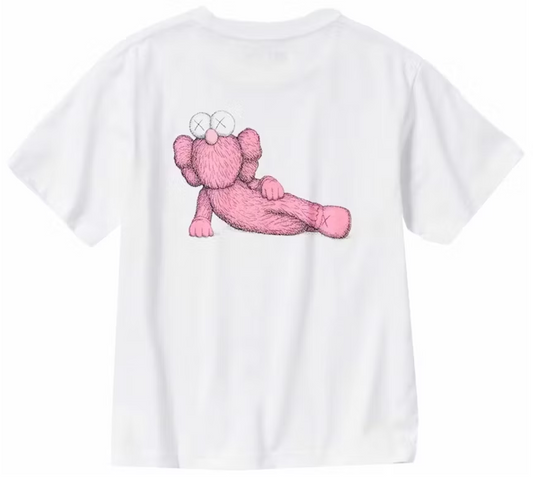 KAWS x Uniqlo Kids UT Short Sleeve Graphic T-shirt (US Sizing) White PALISADES