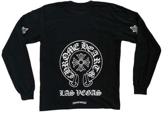 Chrome Hearts Las Vegas Exclusive L/S T-shirt Black AMERICAN DREAM